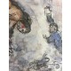 Chagall Marc Litografia cm 50x70 con autentica edizione SPADEM firma matita