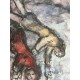 Chagall Marc Litografia cm 50x70 con autentica edizione SPADEM firma matita