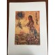 Chagall Marc Litografia cm 50x70 con autentica edizione SPADEM firma matita