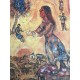 Chagall Marc Litografia cm 50x70 con autentica edizione SPADEM firma matita