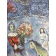 Chagall Marc Litografia cm 50x70 con autentica edizione SPADEM firma matita