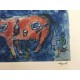 Chagall Marc Litografia cm 50x70 con autentica edizione SPADEM firma matita