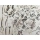 Chagall Marc Litografia cm 50x70 con autentica edizione SPADEM firma matita