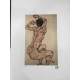 Egon Schiele Litografia cm 50x70 con autentica - ediz. SPADEM - timbro artista