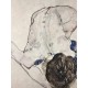 Egon Schiele Litografia cm 50x70 con autentica - ediz. SPADEM - timbro artista