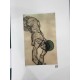 Egon Schiele Litografia cm 50x70 con autentica - ediz. SPADEM - timbro artista