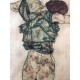 Egon Schiele Litografia cm 50x70 con autentica - ediz. SPADEM - timbro artista