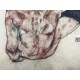 Egon Schiele Litografia cm 50x70 con autentica - ediz. SPADEM - timbro artista