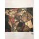 Egon Schiele Litografia cm 50x70 con autentica - ediz. SPADEM - timbro artista