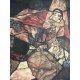 Egon Schiele Litografia cm 50x70 con autentica - ediz. SPADEM - timbro artista