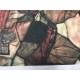 Egon Schiele Litografia cm 50x70 con autentica - ediz. SPADEM - timbro artista