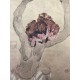 Egon Schiele Litografia cm 50x70 con autentica - ediz. SPADEM - timbro artista