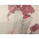 Egon Schiele Litografia cm 50x70 con autentica - ediz. SPADEM - timbro artista