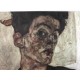 Egon Schiele Litografia cm 50x70 con autentica - ediz. SPADEM - timbro artista