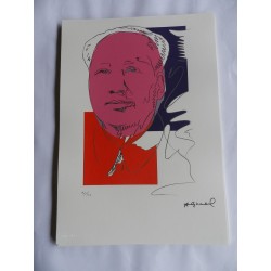 Andy Warhol Lithographie ex. 125 cm 35 x 50