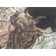 Egon Schiele Litografia cm 50x70 con autentica - ediz. SPADEM - timbro artista