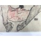 Egon Schiele Litografia cm 50x70 con autentica - ediz. SPADEM - timbro artista