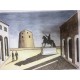 Giorgio De Chirico litografia 50x70 con certificato