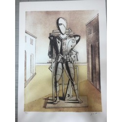 Giorgio De Chirico litografia 50x70 con certificato