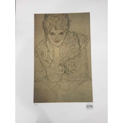 Gustav Klimt litografia 50x70 cm ediz. TREC con certificato