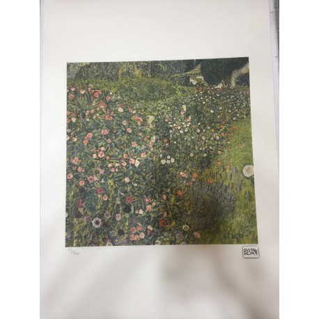 Gustav Klimt litografia 50x70 cm ediz. TREC con certificato