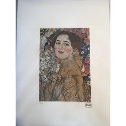 Gustav Klimt litografia 50x70 cm ediz. TREC con certificato