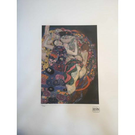 Gustav Klimt litografia 50x70 cm ediz. TREC con certificato