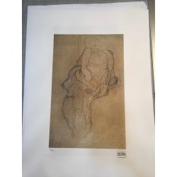 Gustav Klimt litografia 50x70 cm ediz. TREC con certificato