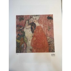 Gustav Klimt litografia 50x70 cm ediz. TREC con certificato