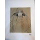 Gustav Klimt litografia 50x70 cm ediz. TREC con certificato