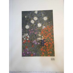 Gustav Klimt litografia 50x70 cm ediz. TREC con certificato