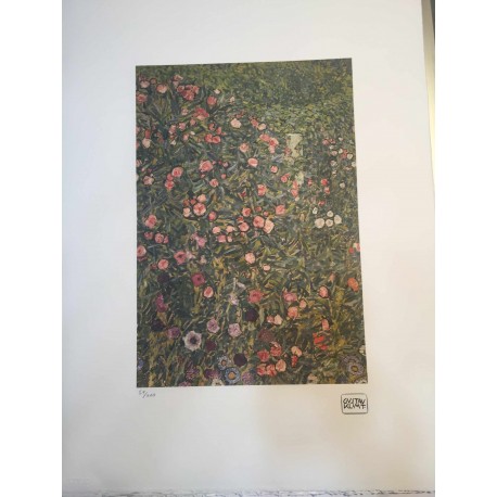 Gustav Klimt litografia 50x70 cm ediz. TREC con certificato