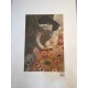 Gustav Klimt litografia 50x70 cm ediz. TREC con certificato