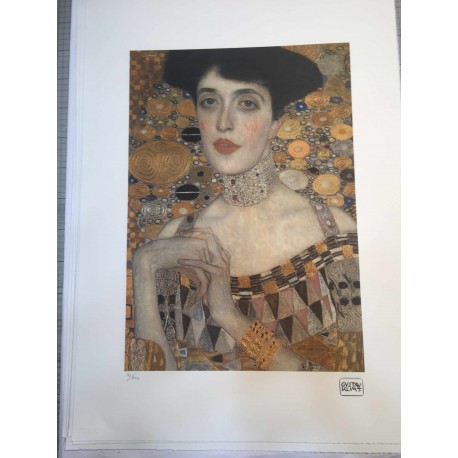 Gustav Klimt litografia 50x70 cm ediz. TREC con certificato