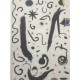 Joan Miro Litografia Spadem su carta Arches cm 56x76 con certificato