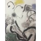 Joan Miro Litografia Spadem su carta Arches cm 56x76 con certificato