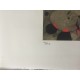 Joan Miro Litografia Spadem su carta Arches cm 56x76 con certificato