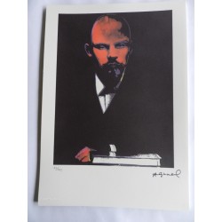 Andy Warhol Lithograph ex. 125 cm 35x50