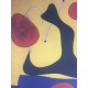 Joan Miro Litografia Spadem su carta Arches cm 56x76 con certificato