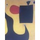 Joan Miro Litografia Spadem su carta Arches cm 56x76 con certificato