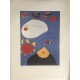 Joan Miro Litografia Spadem su carta Arches cm 56x76 con certificato