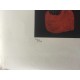 Joan Miro Litografia Spadem su carta Arches cm 56x76 con certificato