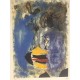 Joan Miro Litografia Spadem su carta Arches cm 56x76 con certificato