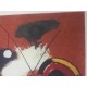 Joan Miro Litografia Spadem su carta Arches cm 56x76 con certificato