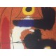 Joan Miro Litografia Spadem su carta Arches cm 56x76 con certificato