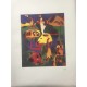 Joan Miro Litografia Spadem su carta Arches cm 56x76 con certificato