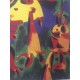 Joan Miro Litografia Spadem su carta Arches cm 56x76 con certificato