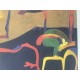 Joan Miro Litografia Spadem su carta Arches cm 56x76 con certificato