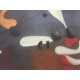 Joan Miro Litografia Spadem su carta Arches cm 56x76 con certificato