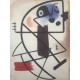 Joan Miro Litografia Spadem su carta Arches cm 56x76 con certificato